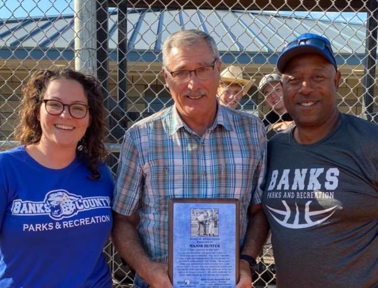 RECOGNIZED FOR 35 YEARS OF VOLUNTEERING